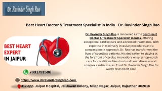 Best Heart Doctor & Treatment Specialist in India