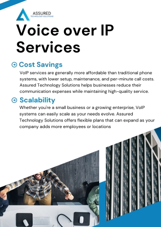 Voice over IP services  |  Assured Technology Solutions