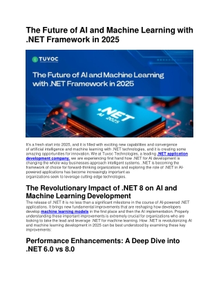 The Future of AI and Machine Learning with (1)
