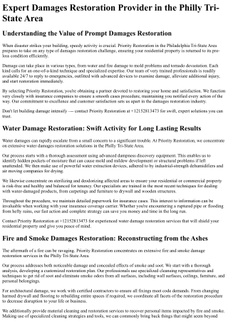 Priority Restoration