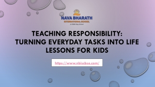 Teaching Responsibility Turning Everyday Tasks into Life Lessons for Kids