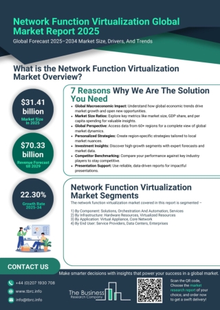 Network Function Virtualization Market 2025: Projected to hit USD 70.33B by 2029