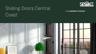 Sliding Doors Central Coast