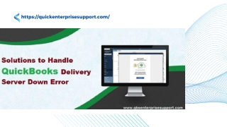 How to Rectify QuickBooks Delivery Server Down Error?