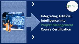 Integrating Artificial Intelligence into Project Management Course Certification