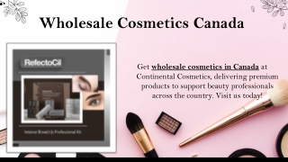 Wholesale Cosmetics Canada