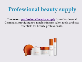 Professional Beauty Supply