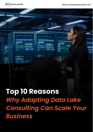 Top 10 Reasons Why Adapting Data Lake Consulting Can Scale Your Business