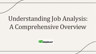 Job Analysis Meaning