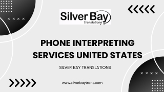 Phone Interpreting Services United States