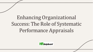 Performance Appraisal
