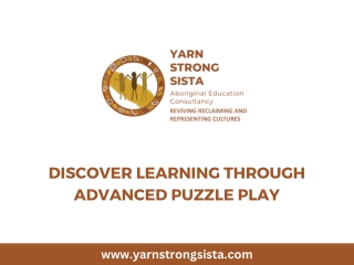 Discover Learning Through Advanced PuzzlePlay