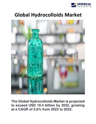 Global Hydrocolloids Market