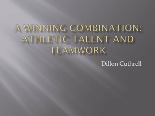 A Winning Combination_ dilloncuthrel