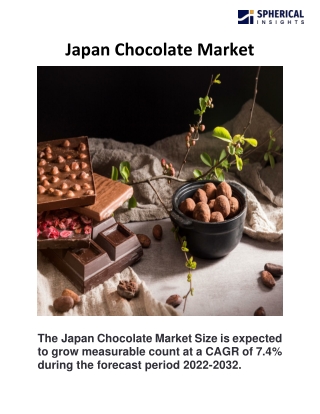 Japan Chocolate Market