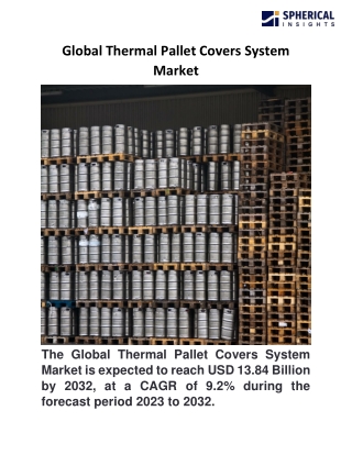 Global Thermal Pallet Covers System Market