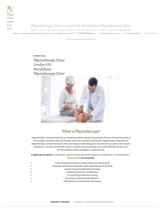 Best Physiotherapy Clinic London UK_ Marylebone Physiotherapy Clinic