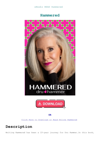 eBooks READ Hammered