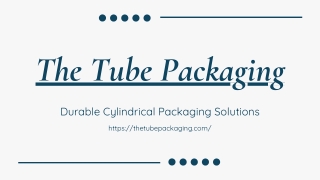 Future of Paper Tubes