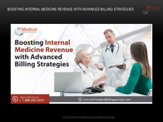 Boosting Internal Medicine Revenue with Advanced Billing Strategies