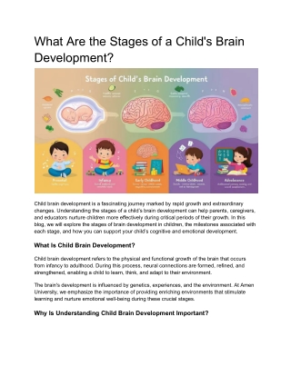 What Are the Stages of a Child’s Brain Development?