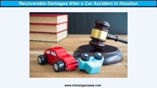 Recoverable Damages After a Car Accident in Houston