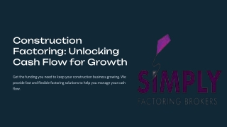 Construction Factoring