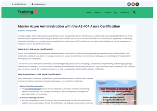 Ace the AZ-104 Azure Certification: Master Admin Skills