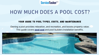 How Much Does a Pool Cost