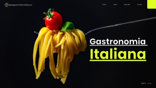 Gastronomia Italiana A Culinary Journey You Can't Miss