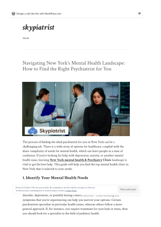 Find the Right Psychiatrist in New York  Skypiatrist