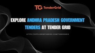 Explore Andhra Pradesh Government Tenders at Tender Grid