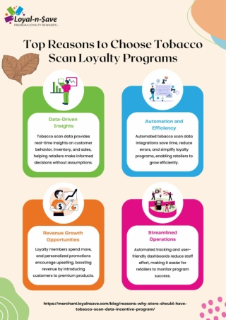 Top Reasons to Choose Tobacco Scan Loyalty Programs