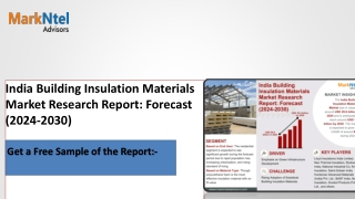 India Building Insulation Materials Market Research Report: Forecast (2024-2030)