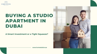 Studio Apartments in Dubai A Practical Investment or a Space Challenge