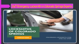 247 Emergency Locksmith in Colorado Springs Experts