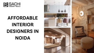 Affordable Interior Designers in Noida