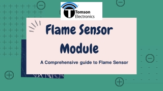 Flame Sensor Module – Infrared Fire Detection Sensor for Arduino by ADIY - Tomsone Electronics