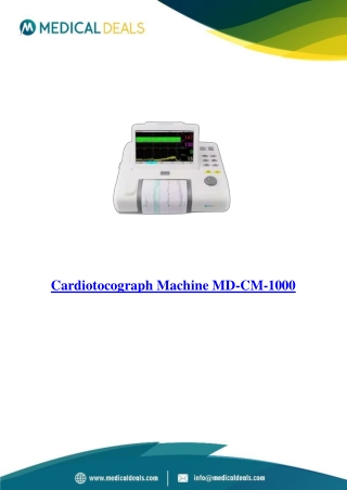 Cardiotocograph-Machine-MD-CM-1000
