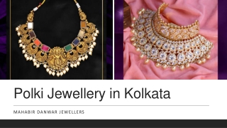 Polki Jewellery in Kolkata