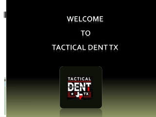 Auto Hail Specialist | Tactical Dent TX