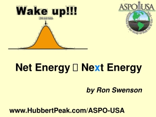 Net Energy  Ne x t Energy by Ron Swenson