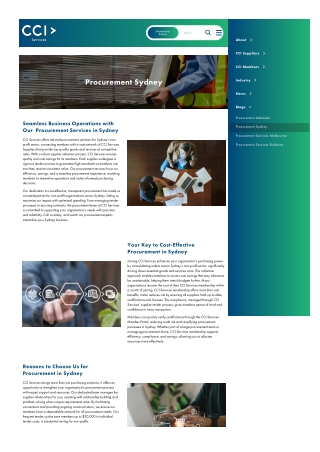Procurement Services Brisbane