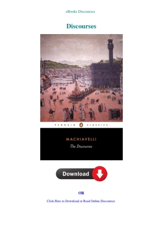 eBooks Discourses