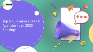 Top Full-Service Digital Marketing Agencies - Jan 2025 Rankings