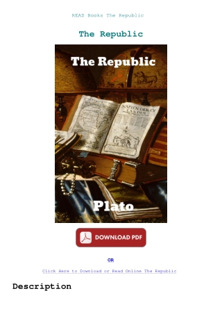 READ Books The Republic