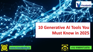 Master Generative AI Training | Gen AI Training in Hyderabad