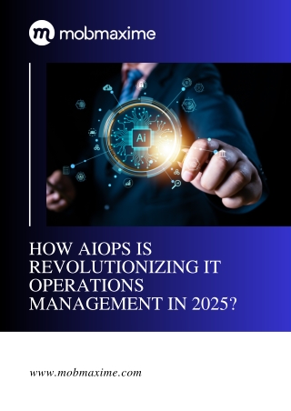 AIOps is Revolutionizing IT Operations Management