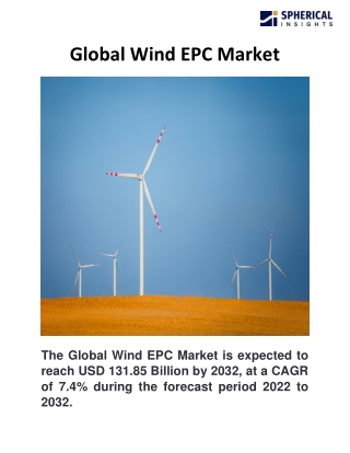 Global Wind EPC Market