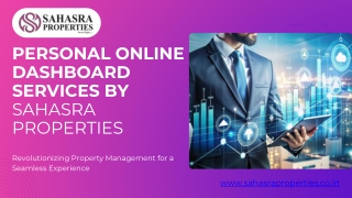 Innovative Solutions with Personal Online Dashboards for NRIs and Remote Landlor